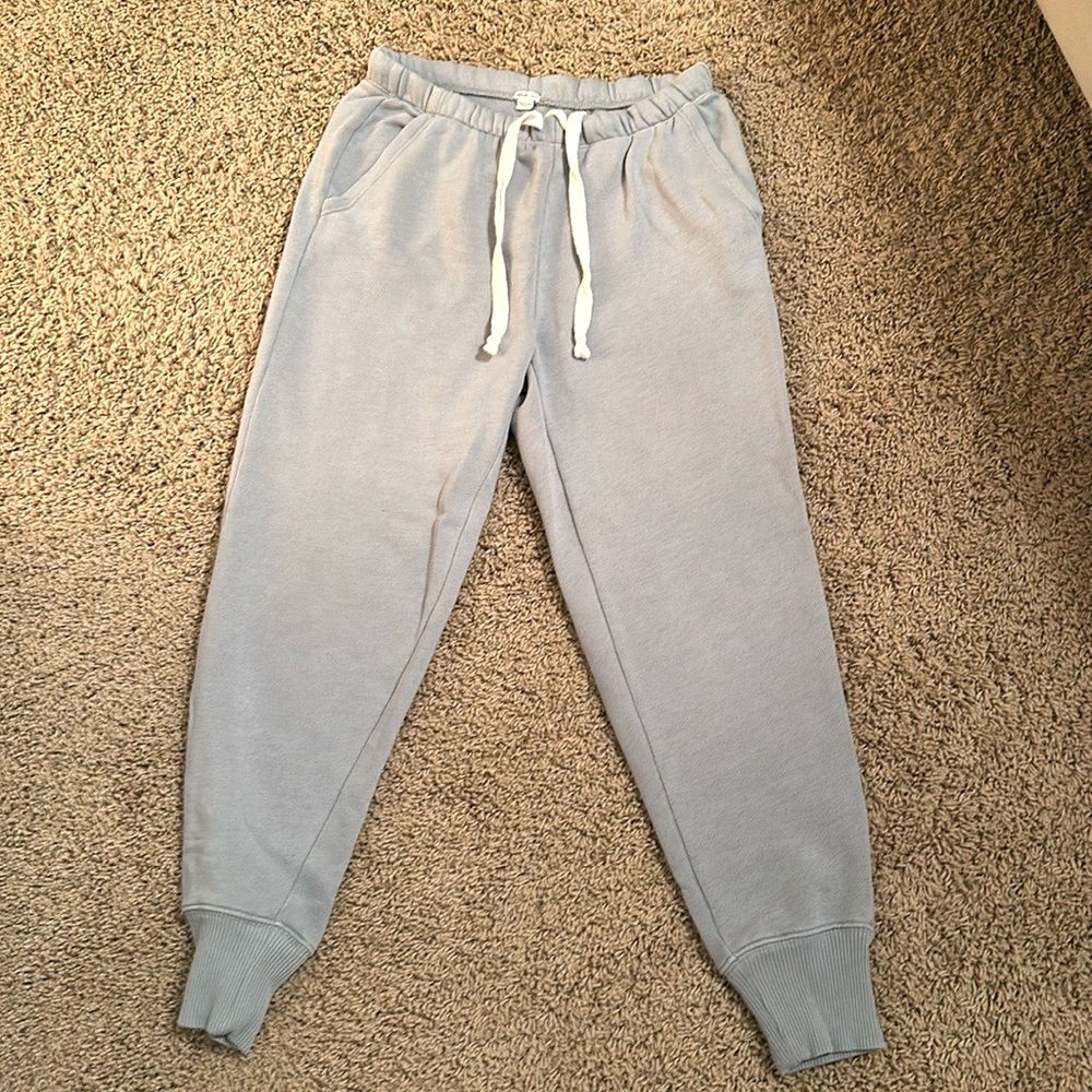 light blue aerie sweatpants